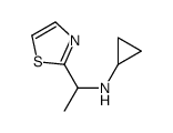 Cyclopropyl-(1-thiazol-2-yl-ethyl)-amine结构式