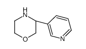 (S)-3-(Pyridin-3-yl)morpholine结构式