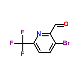 3-Bromo-6-(trifluoromethyl)pyridine-2-carbaldehyde picture