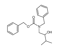 benzyl benzyl(2-hydroxy-3-methylbutyl)carbamate Structure