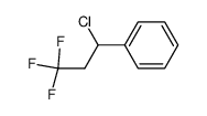 3-Chloro-1,1,1-trifluoro-3-phenylpropane结构式