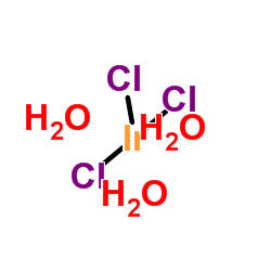 IRIDIUM(III) CHLORIDE TRIHYDRATE Structure