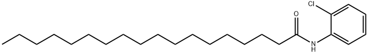 OctadecanaMide, N-(2-chlorophenyl)- structure