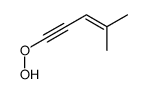 Dimethylvinylethynylhydroperoxide结构式