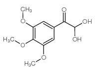 3,4,5-TRIMETHOXYPHENYLGLYOXAL HYDRATE Structure