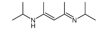 N-propan-2-yl-4-propan-2-yliminopent-2-en-2-amine Structure