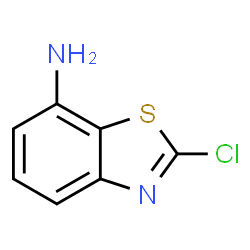 2-氯-7-氨基苯并噻唑结构式