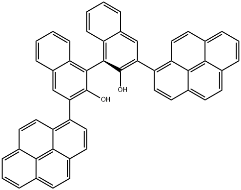 (S)-3,3'-二-1-芘基-1,1'-联萘星空app结构式