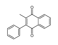 2-methyl-3-phenylnaphthalene-1,4-dione Structure