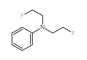 Benzenamine,N,N-bis(2-fluoroethyl)-结构式