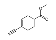 METHYL 4-CYANO-3-CYCLOHEXECARBOXYLATE Structure