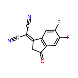 (5,6-二氟-3-氧代-2,3-二氢-1H-茚-1-亚基)丙二腈图片