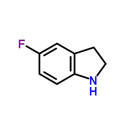 5-Fluoroindoline Structure