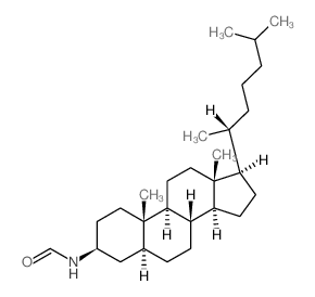 Formamide, N-[(3b,5a)-cholestan-3-yl]- (9CI) Structure