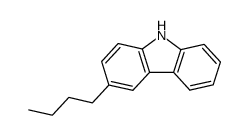 6-n-butylcarbazole结构式
