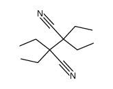 Tetraethylbernsteinsaeuredinitril Structure