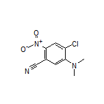 4-Chloro-5-(dimethylamino)-2-nitrobenzonitrile Structure