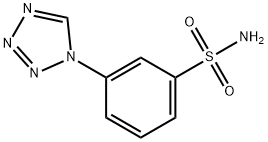 3-(1H-1,2,3,4-四唑-1-基)苯并-1-磺酰胺结构式