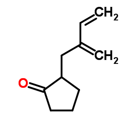 Cyclopentanone, 2-(2-methylene-3-butenyl)- (9CI) Structure