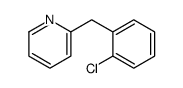 2-[(2-chlorophenyl)methyl]pyridine结构式