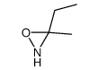 3-ethyl-3-methyloxaziridine Structure