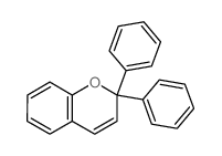 2H-1-Benzopyran, 2,2-diphenyl-结构式