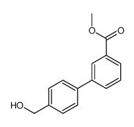 methyl 3-[4-(hydroxymethyl)phenyl]benzoate Structure