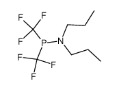 N,N-dipropyl-1,1-bis(trifluoromethyl)phosphanamine结构式