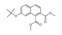 2-(t-butoxy)-7,8-naphthalic acid dimethyl ester结构式