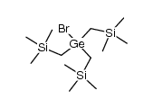 tris(trimethylsilylmethyl)bromogermane结构式