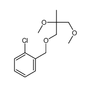 1-chloro-2-[(2,3-dimethoxy-2-methylpropoxy)methyl]benzene Structure