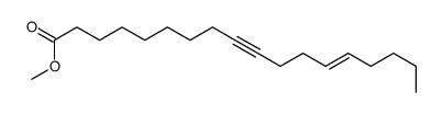 methyl octadec-13-en-9-ynoate Structure