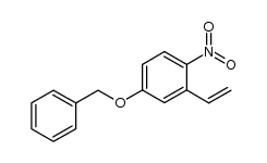 4-(benzyloxy)-1-nitro-2-vinylbenzene Structure