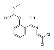 [2-(2,2-dichloroethenylcarbamoyl)phenyl] N-methylcarbamate Structure