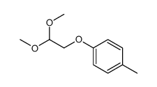 1-(2,2-dimethoxyethoxy)-4-methylbenzene Structure