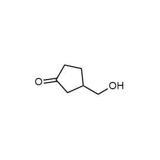 3-(羟甲基)环戊烷-1-酮结构式