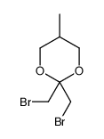 2,2-bis(bromomethyl)-5-methyl-1,3-dioxane结构式