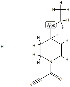 Pyridine,1-(cyanocarbonyl)-4-ethoxy-1,2,3,4-tetrahydro-,conjugate monoacid (9CI)结构式