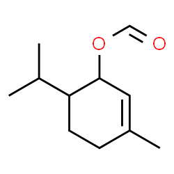 6-(isopropyl)-3-methylcyclohex-2-en-1-yl formate结构式