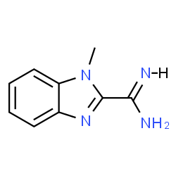 1H-Benzimidazole-2-carboximidamide,1-methyl-(9CI) structure