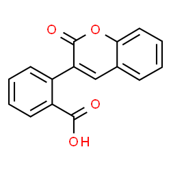 2-(2-OXO-2H-CHROMEN-3-YL)-BENZOIC ACID structure