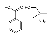 1-Propanol,2-amino-2-methyl-,benzoate structure