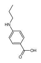 4-(propylamino)benzoic acid(SALTDATA: FREE) Structure