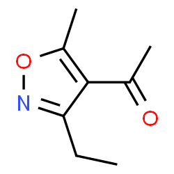 Ethanone, 1-(3-ethyl-5-methyl-4-isoxazolyl)- (9CI) Structure