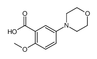 2-methoxy-5-morpholin-4-ylbenzoic acid图片