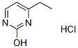 4-Ethylpyrimidin-2-ol hydrochloride Structure