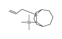 trimethyl-[(10R)-9-prop-2-enyl-9-borabicyclo[3.3.2]decan-10-yl]silane Structure