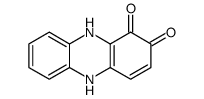 5,10-dihydrophenazine-1,2-dione结构式