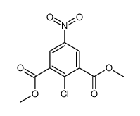 dimethyl 2-chloro-5-nitrobenzene-1,3-dicarboxylate Structure