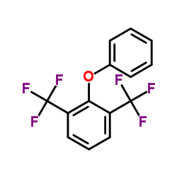 (2,6-BIS-TRIFLUOROMETHYL-PHENYL)-PHENYL ETHER structure